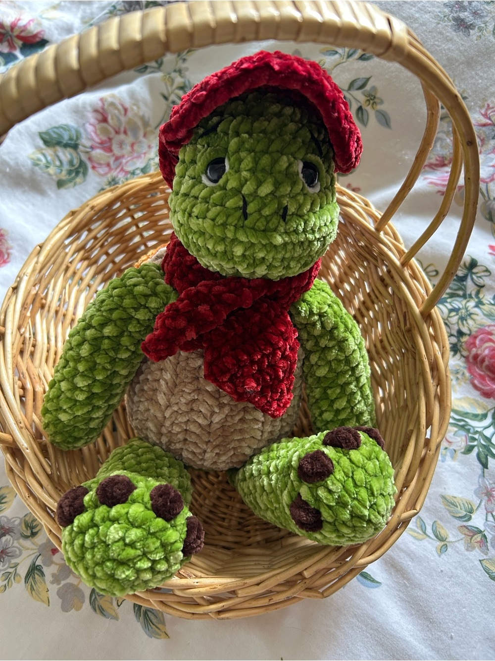 Franklin Turtle Crochet Plush